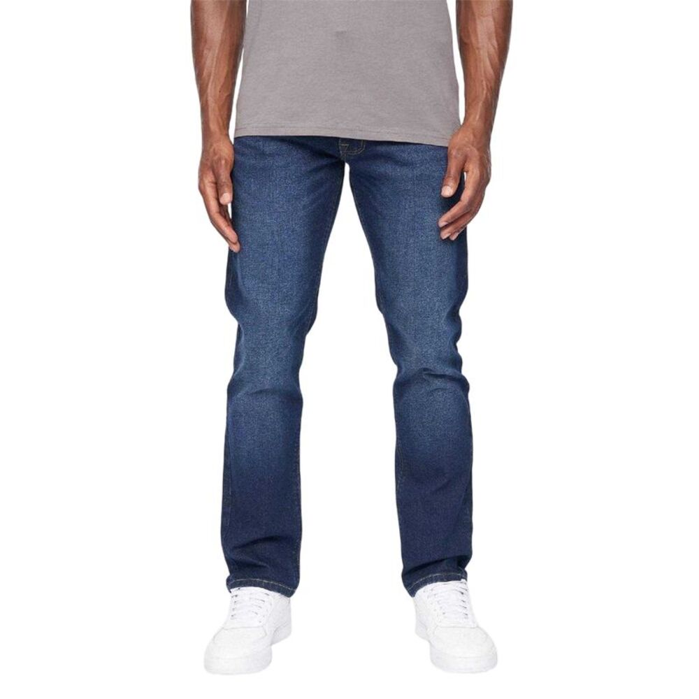 Crosshatch Mens Cadman Straight Jeans / Blue
